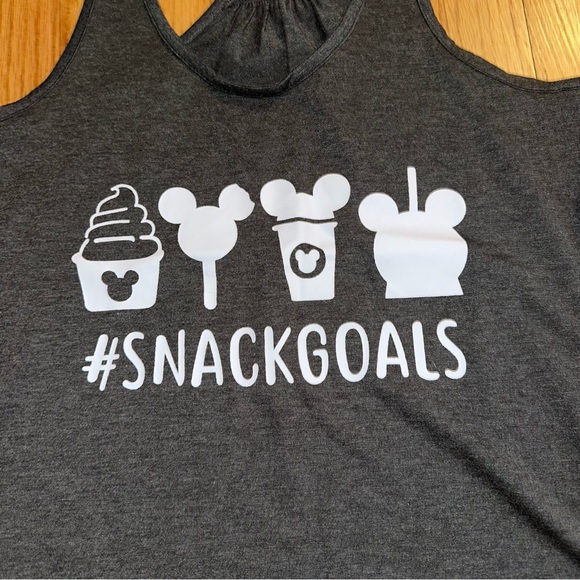 Disney Red Minnie Bow Tank & Black Snack Goals Tank - Picture 3 of 5